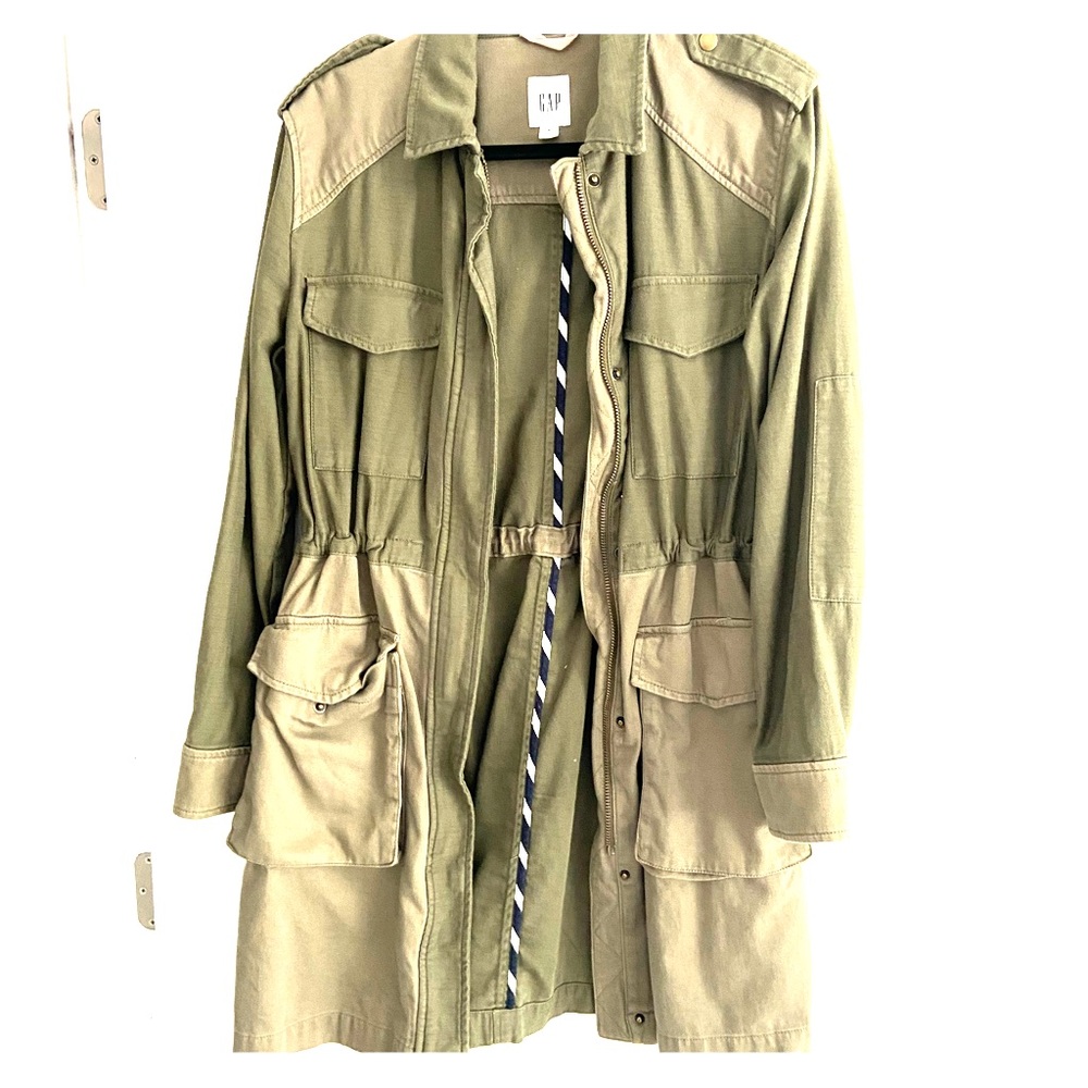 Gap mid-length army jacket